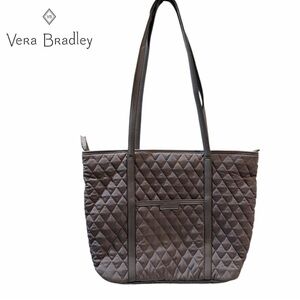Vera‎ Bradley Vera Carbon Gray Tote Bag